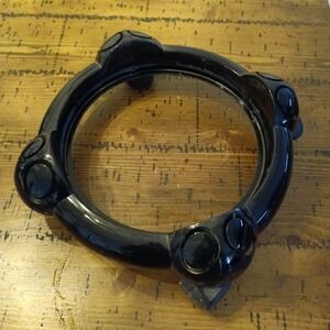 Hyla NST Canister Vacuum Rolling Cart Trolley Base Wheeled Caddy Black